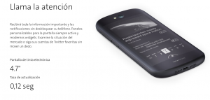 CARACTERISTICA YOTAPHONE 2